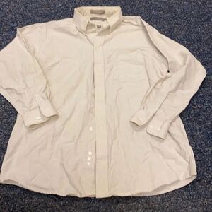 Clay Brooke Tan Wrinkle Free Button Down sz. 16.5